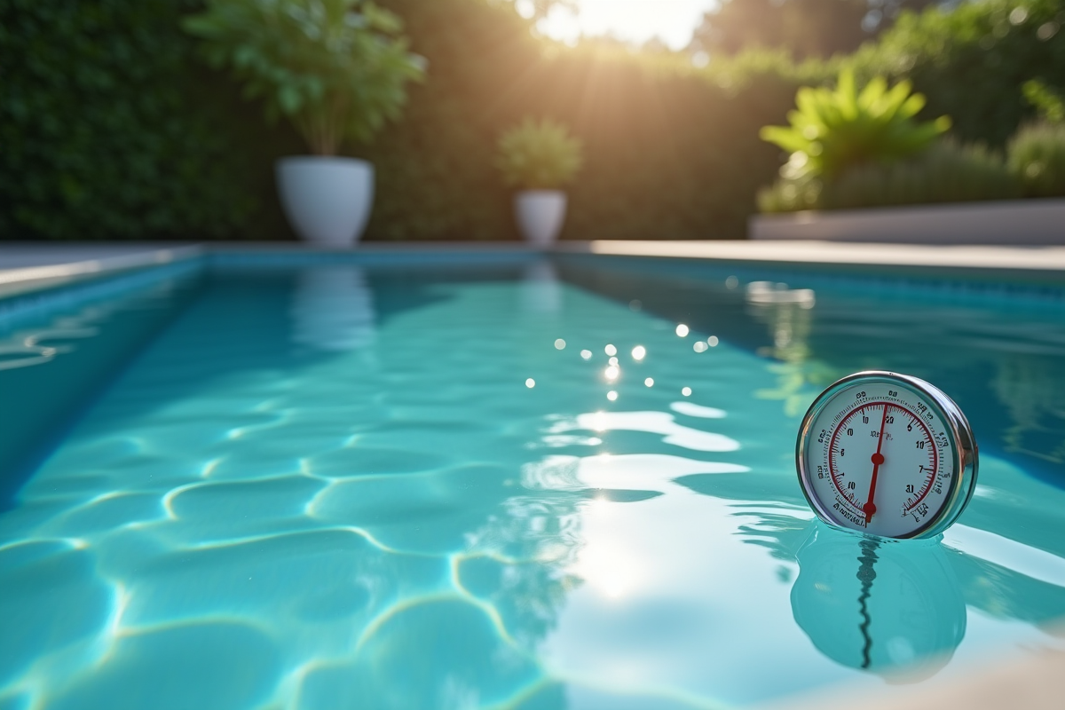 Température idéale de l’eau de piscine pour un confort optimal
