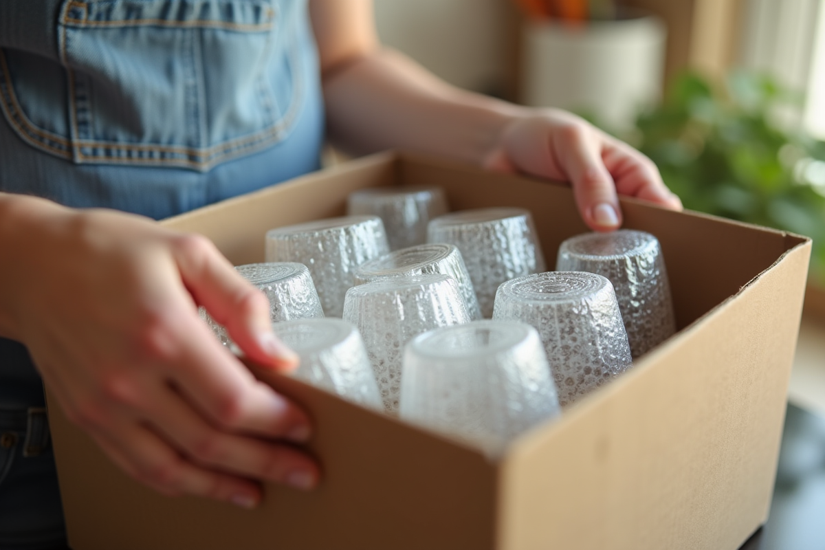 Protection des verres pendant un déménagement : techniques et astuces