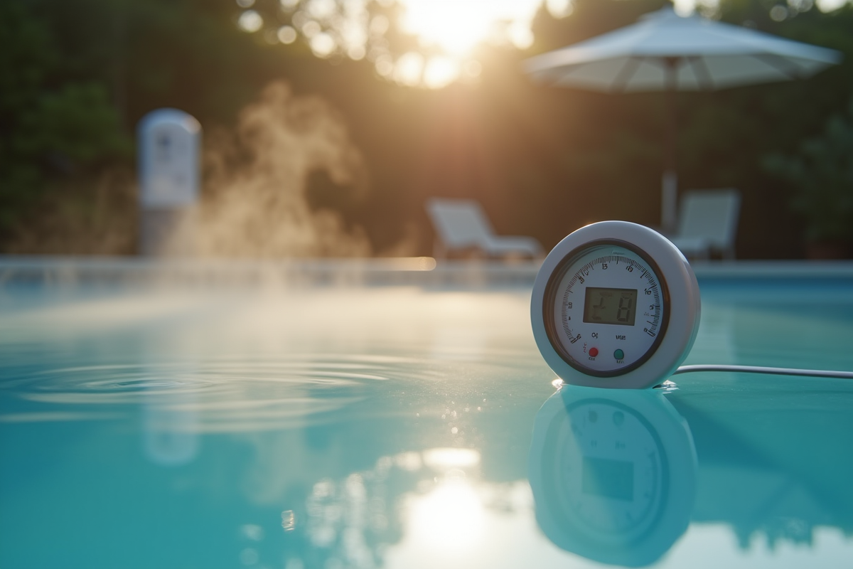 Chauffage de piscine : durée nécessaire pour atteindre 5 degrés