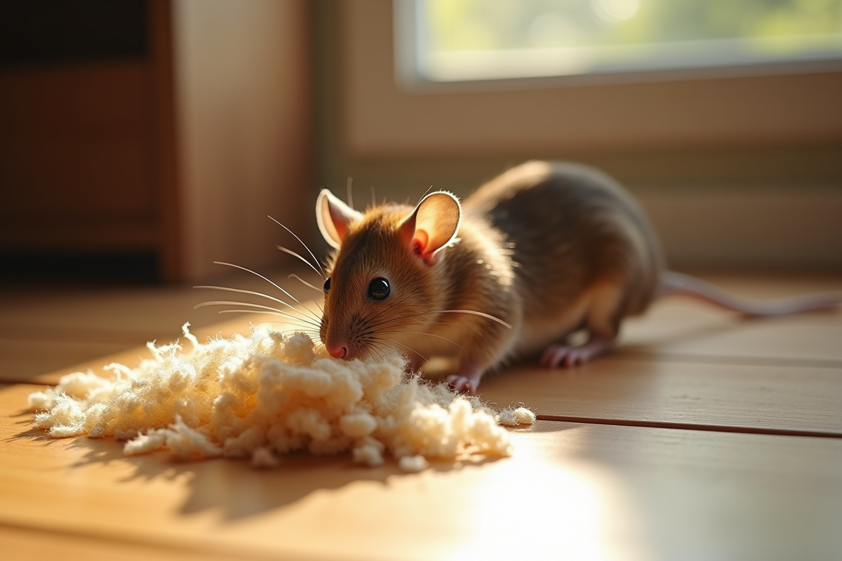 Les souris et la laine de bois : alimentation et comportements à connaître