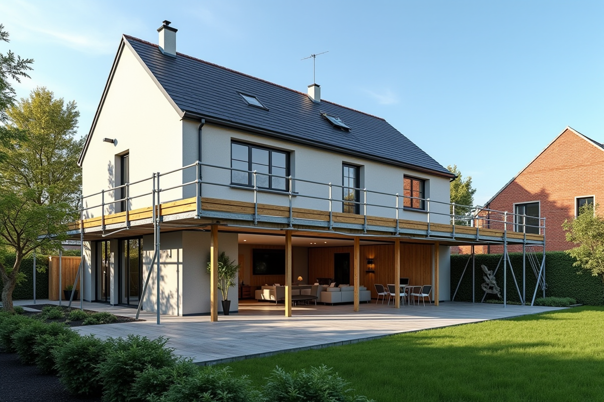 Coût estimatif d’une extension de maison de 50m2