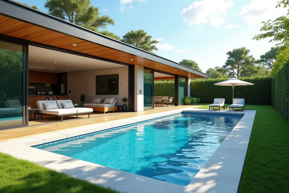 Choisir le meilleur emplacement pour une piscine : avantages du côté de la maison adapté