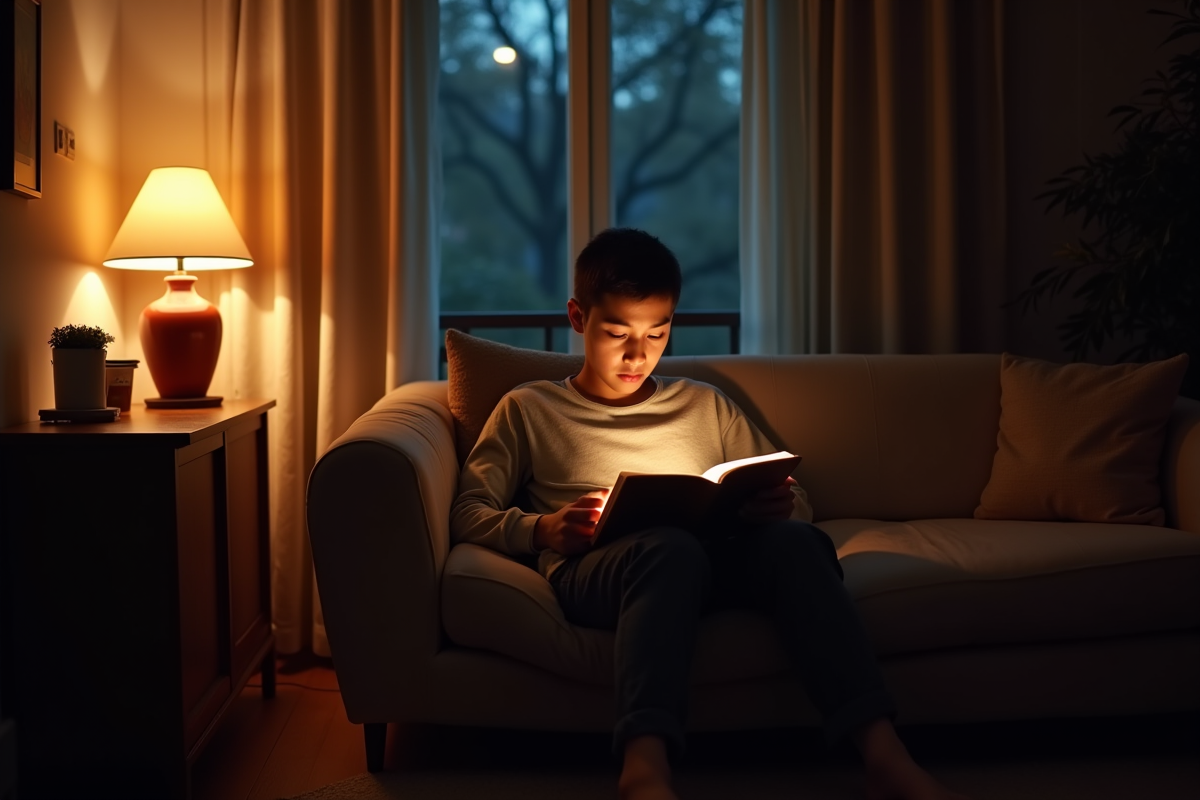 éclairage lumineux