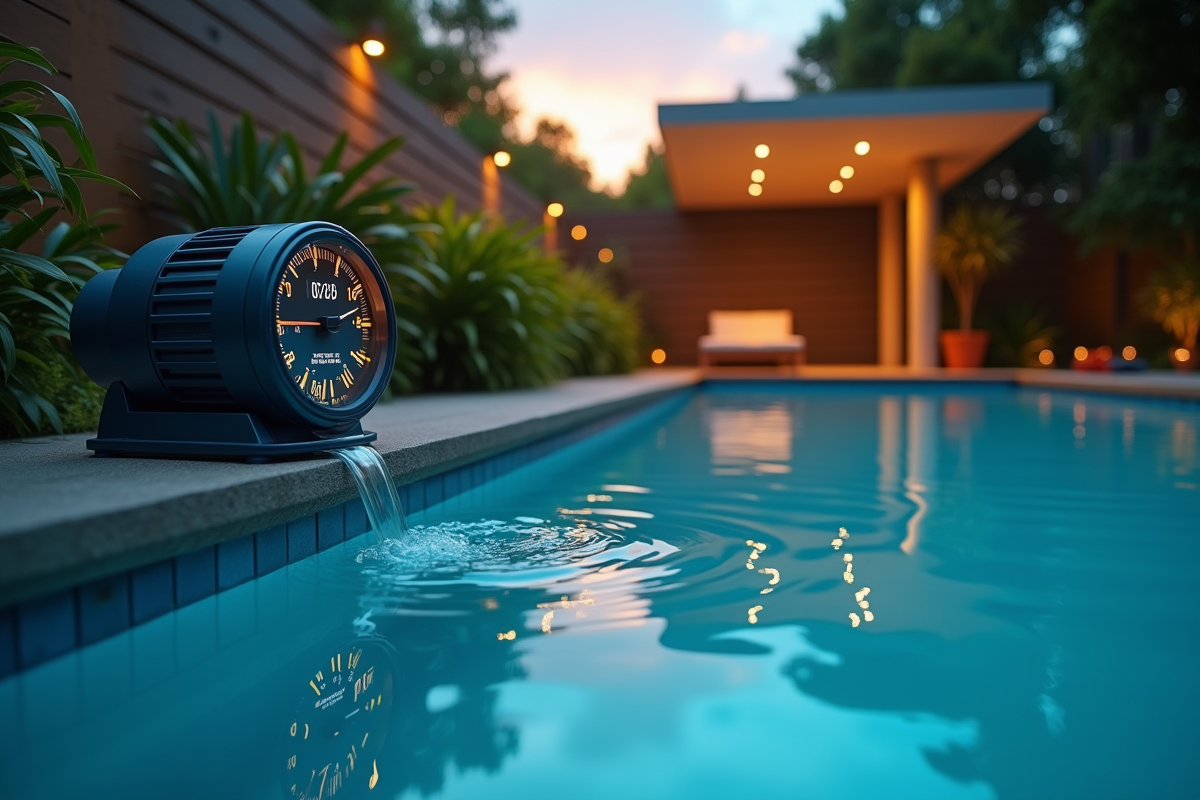 Arrêt de la filtration de la piscine : le moment optimal