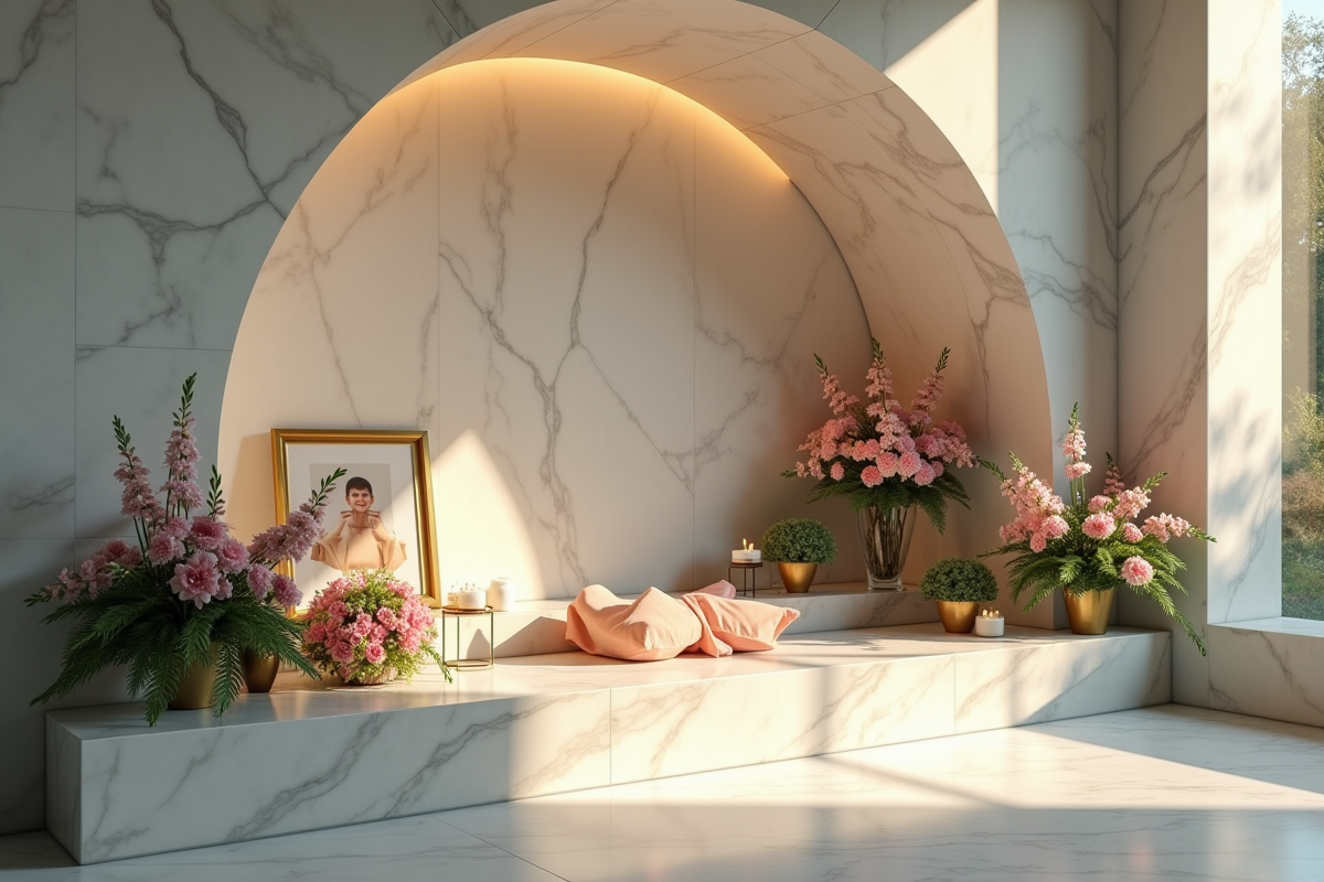 Décoration de cavurne : astuces et idées pour un espace commémoratif personnalisé