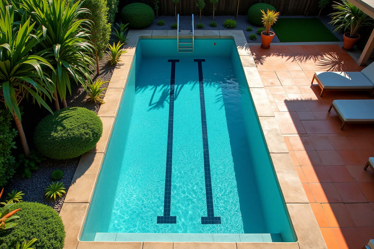Dimensions optimales d’une piscine pour la nage en longueur