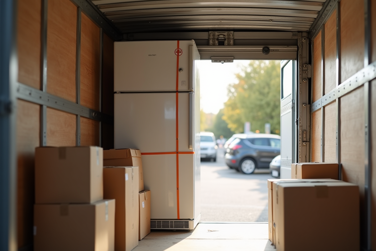 camion déménagement