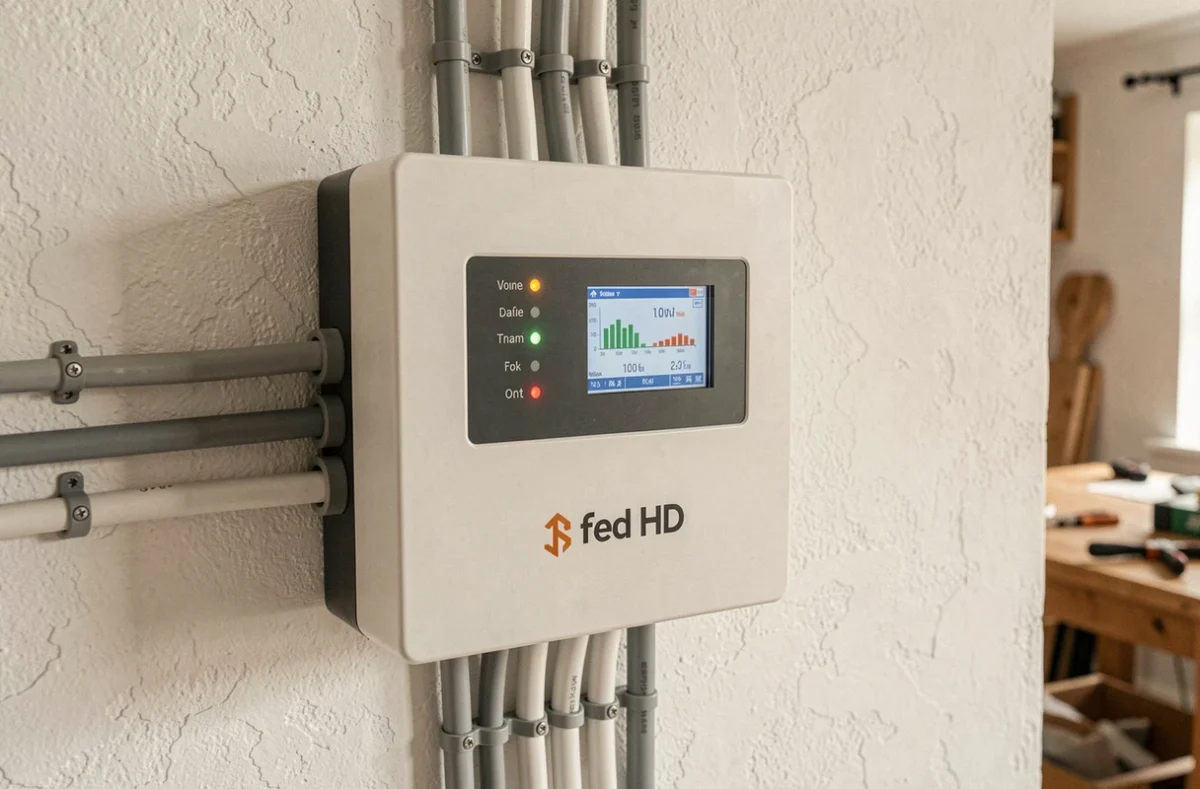 Onduleur solaire et écran de monitoring pour installation autoconsommation 4000W avec batterie