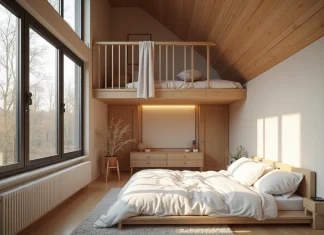 Hauteur idéale en mezzanine pour une chambre : nos conseils d’expert